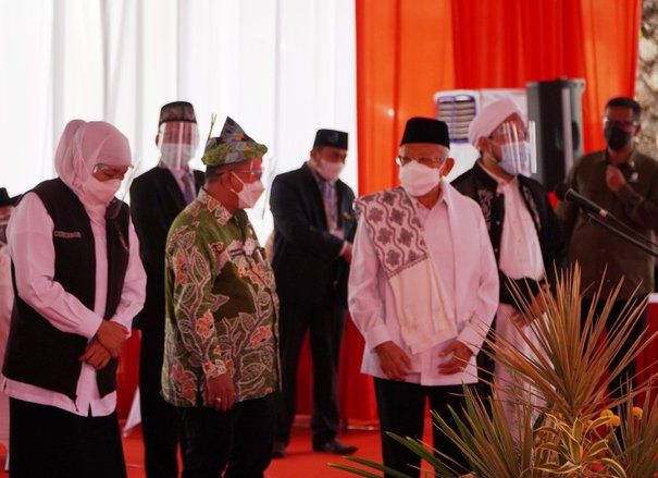 Wapres Maruf Berharap Vaksinasi Covid di Situbondo Bisa 70 Persen