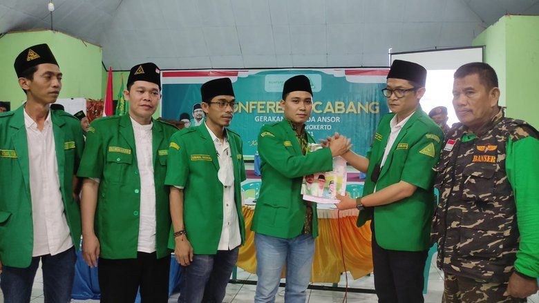 Gus Barraa Terpilih Jadi Ketua GP Ansor Kabupaten Mojokerto