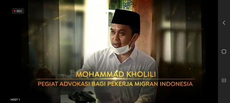 Pegiat Buruh Migran Jember Raih Hassan Wirajuda Award 2021