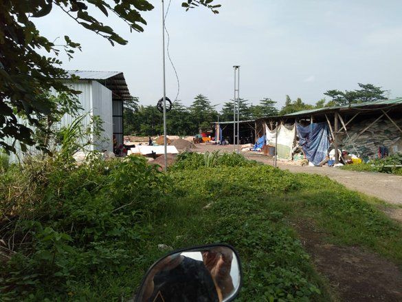 Polres Mojokerto Selidiki Penampungan Limbah Santan Kelapa di Ngoro