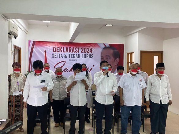 Pilpres 2024, Relawan Jokowi Janji Dukung Capres Pilihan Jokowi