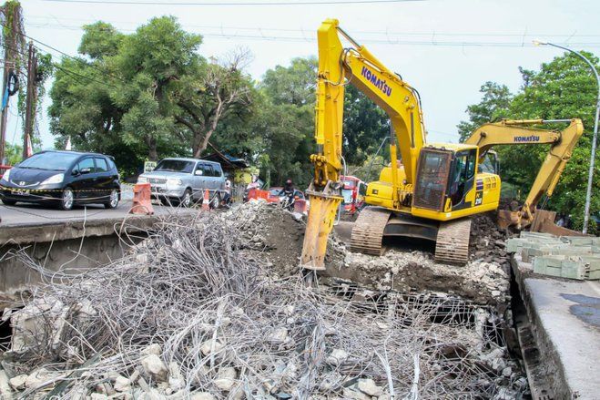7.300 Pelanggan PDAM Lamongan Terdampak Amblesnya Jembatan Ngalik-Balun