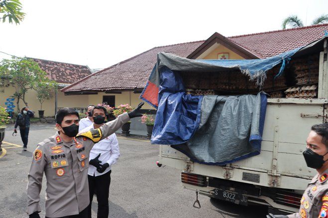Jual Telur Ayam Tak Layak Konsumsi, Pengusaha asal Jombang Tersangka
