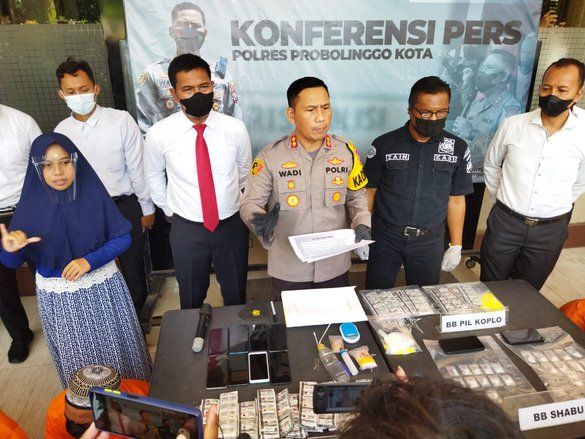 Polres Probolinggo Kota Tangkap 28 Pengedar Narkotika dan Obat Terlarang