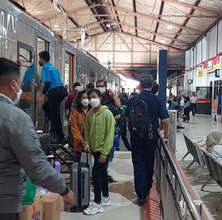 Libur Sekolah, Jumlah Penumpang di Wilayah PT KAI Daop 7 Madiun Naik 46 Persen