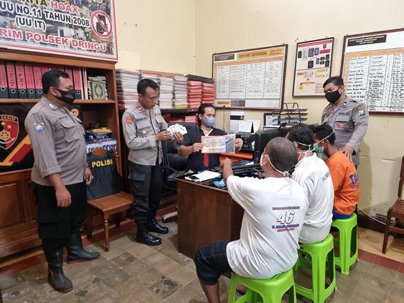 Meresahkan, Polisi Tangkap Para Pelaku Judi Kartu Remi di Probolinggo