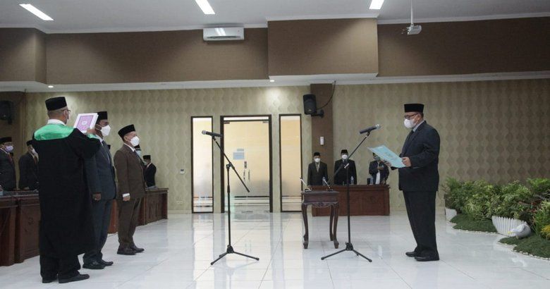 Wabup Probolinggo Lantik Dua Kepala OPD, Ada Kekosongan Jabatan Eselon III dan IV