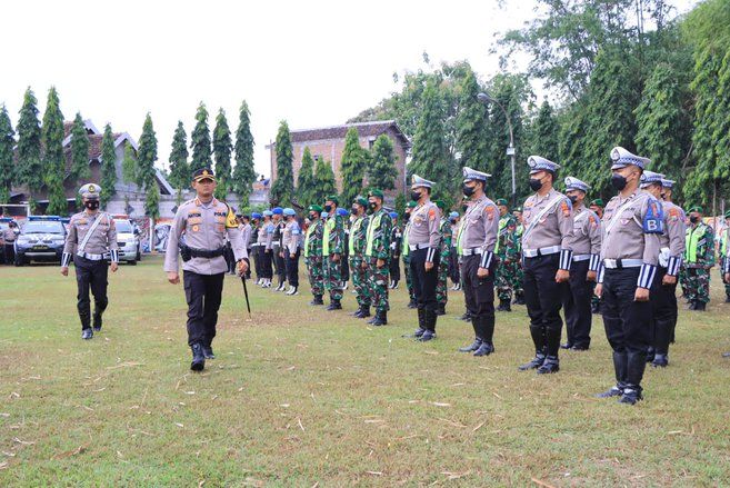 Operasi Zebra 2022, Polres Madiun Prioritaskan Jalur Rawan Lakantas 