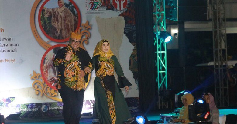 Majukan Kreasi Batik dan Bordir, Pemkab Probolinggo Gelar Fashion Show