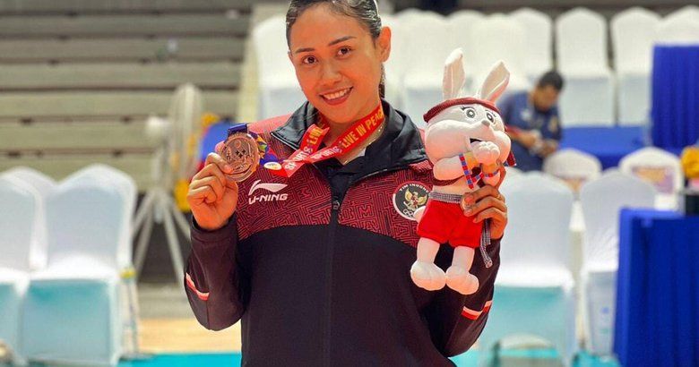 Raih Medali Perunggu dalam SEA Games Kamboja, Atlit Bola Voli Ini Ternyata asal Probolinggo