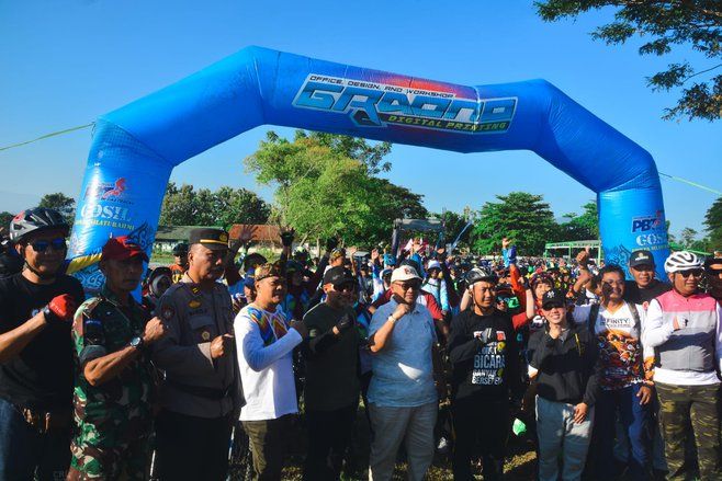 Pecinta Bersepeda di Probolinggo Gowes Bersama KORMI