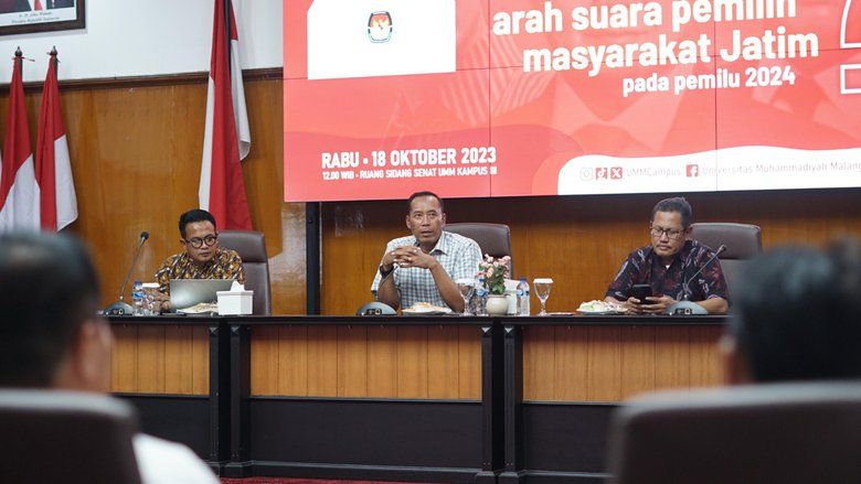 Hasil Simulasi 3 Capres, Survei UMM Sebut Ganjar -Mahfud MD Unggul di Wilayah Kultural Jatim 

 