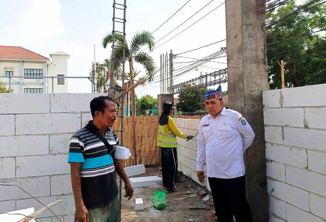 <strong>Bangun Gedung Instalasi Loundry Dari DBHCHT </strong>