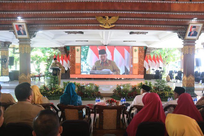 Isra Mikraj, Sekdakab Mojokerto Berpesan ASN Jadi Pribadi Lebih Baik