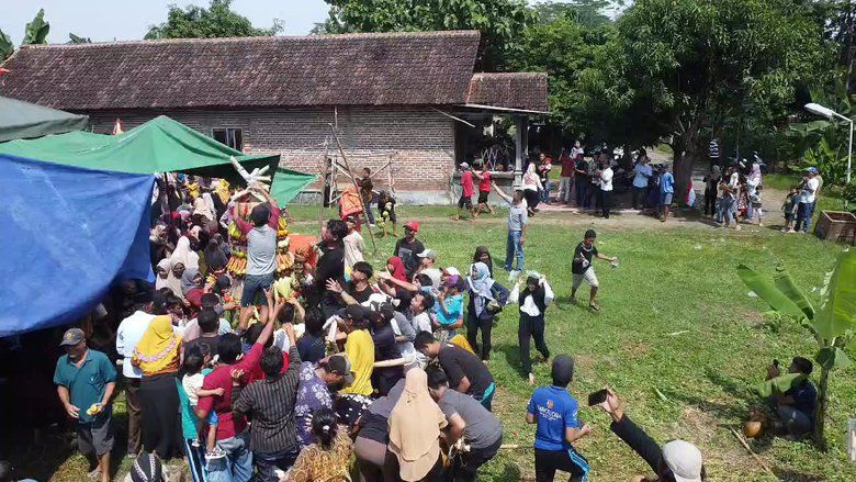 Hasil Bumi Melimpah, Warga Sukoanyar Mojokerto Gelar Ruwah Desa 