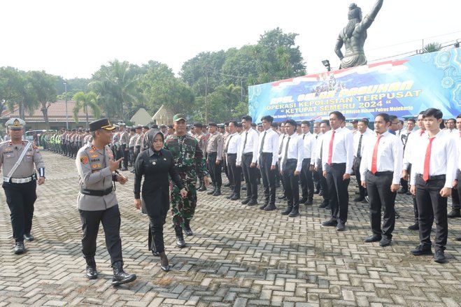 Polisi Ingatkan Titik Rawan Macet di Mojosari selama Mudik Lebaran