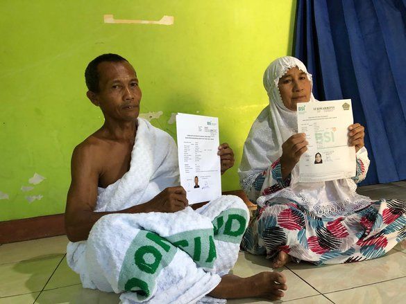 Menabung 14 Tahun, Pasutri Lansia Penjual Tempe Bisa Pergi Haji