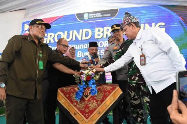 Bupati Optimis Pembangunan GOR Tingkatkan Prestasi Atlet Serta Jadi Daya Ungkit UMKM