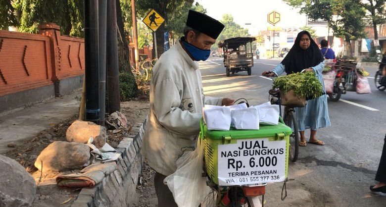 Kena Gendam, Motor Penjual Nasi Bungkus di Mojosari Raib Dicuri
