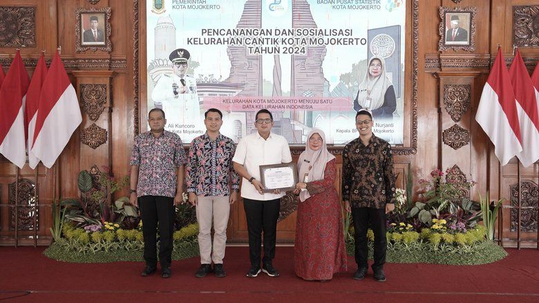 Tiga Kelurahan di Kota Mojokerto Ikuti Lomba Kelurahan Cinta Statistik Nasional dan Provinsi