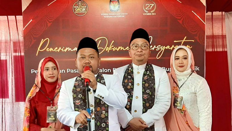 Pendaftaran Pilkada Gresik Diperpanjang, Gus Yani-Alif Berpotensi Lawan Bumbung Kosong