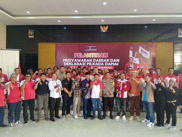 Siap Awasi Pilkada 2024, LIRA bersama Bawaslu dan Polres Probolinggo Deklarasi Damai