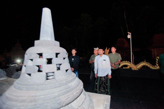 Temui Umat Buddha, Cabup Banyuwangi Gus Makki Pesan Jaga Toleransi