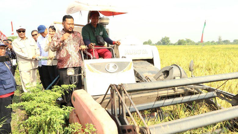 Mentan Apresiasi Tingginya Harga dan Produksi Padi di Gresik