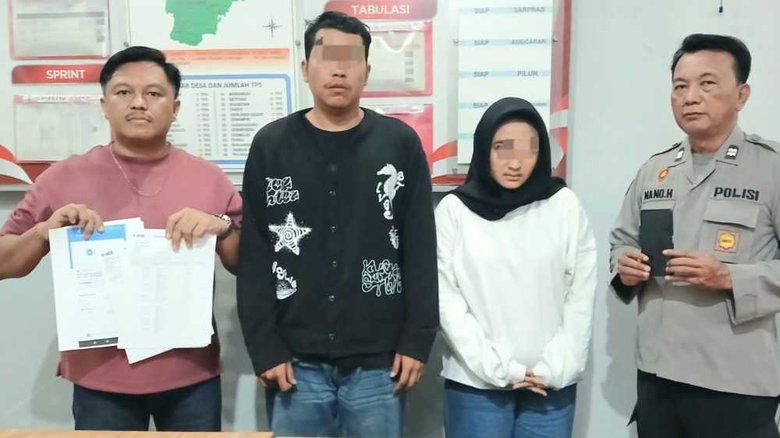 Tipu Pemuda Hingga Rp47 Juta Lewat Aplikasi Kencan Oline, Pasutri Ini Diamanan Polisi Gresik