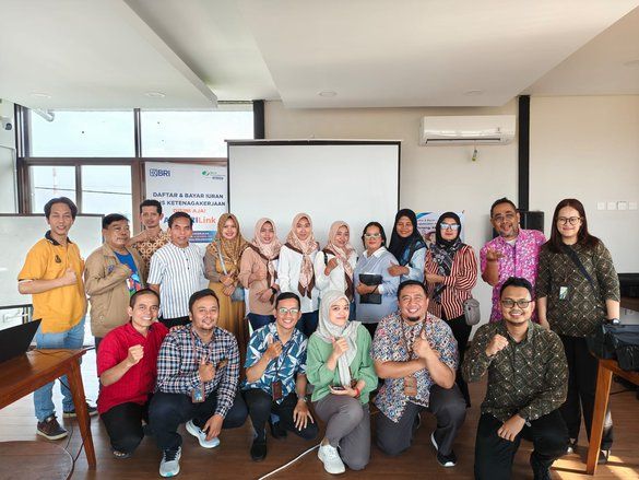 Gandeng Agen BRIlink, BPJS Ketenagakerjaan Permudah Akses bagi Pelaku UMKM   