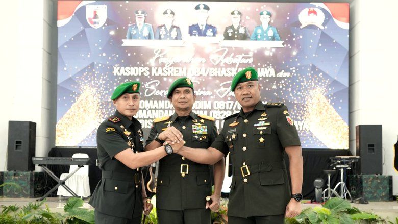 Letkol Fadly Subur Gantikan Letkol Saleh Rahanar Sebagai Dandim 0817/Gresik