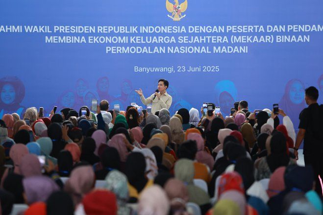Gibran Sebut Produk UMKM Buatan Ibu-ibu di Banyuwangi Berpotensi Naik Kelas