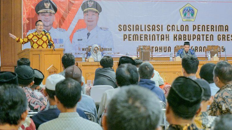 Sosialisasi Calon Penerima Hibah, Wabup Gresik Ingatkan Harus Tepat Sasaran dan Akuntabel