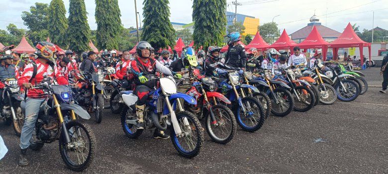 Jelajah Lereng Argopuro Sukses Digelar, Gus Fawait Ingin Jember Kembali Jadi Surga Motocross 