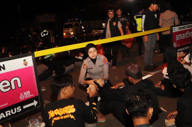 Nekat Konvoi Saat Acara PSHT, Ratusan Pemuda Diamankan Polres Tuban

 