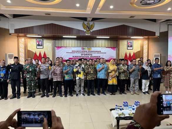 Pengurus Baru FORKI Jember Fokus Pengembangan SDM dan Dojo Permanen