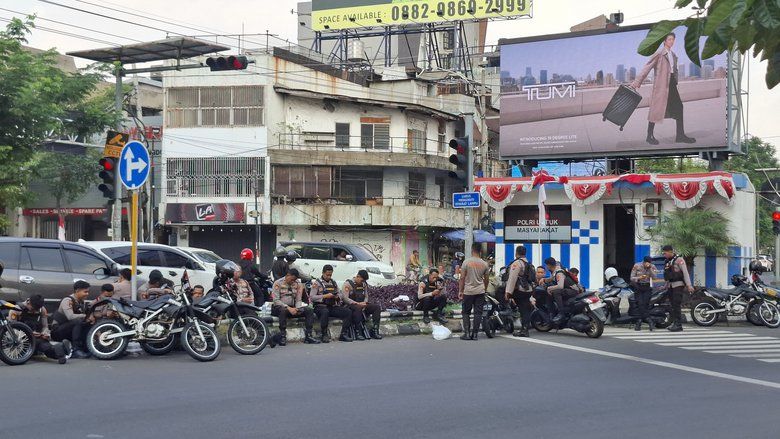 Tawuran Pecah di Jalan Embong Malang, Polrestabes Surabaya Siaga