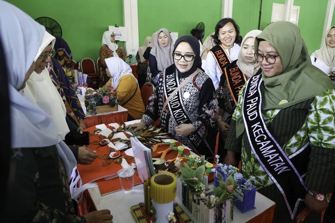 Dukung Wajar 13 Tahun, Bunda PAUD Surabaya Bersinergi Dengan OPD Pemkot