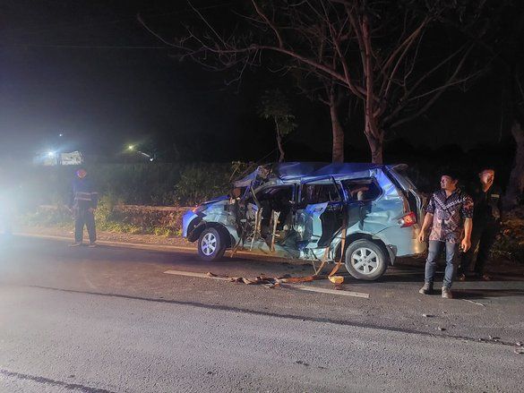Toyota Avanza Vs Truk di Jalur Pantura Tuban, 2 Tewas