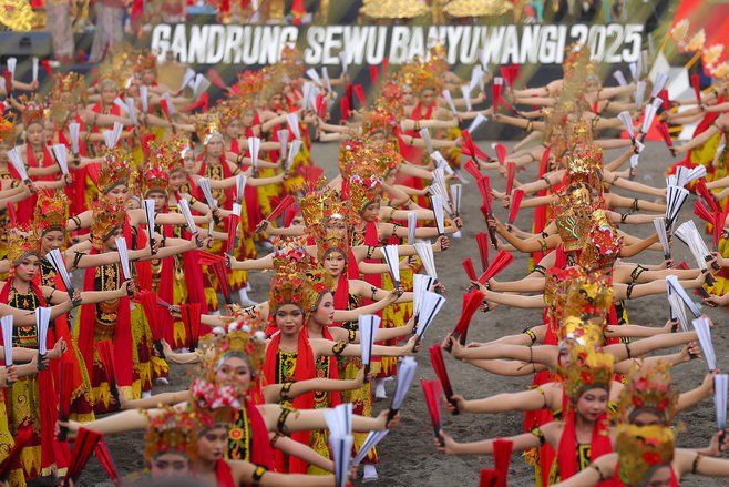 13 Kali Digelar, Gandrung Sewu Banyuwangi Kian Memukau