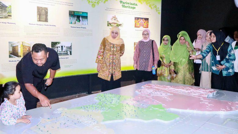 Kunjungi Wisata Edukasi GUS, Begini Kesan Gubernur Khofifah