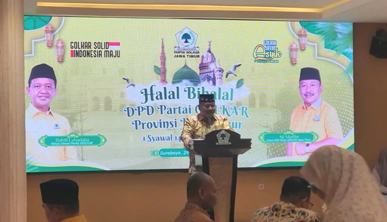 Silaturahmi dan Konsolidasi dalam Halalbihalal Partai Golkar Jatim