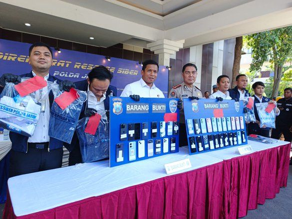 Polda Jatim Bongkar Sindikat Penipuan Jual Beli Mobil Lintas Provinsi