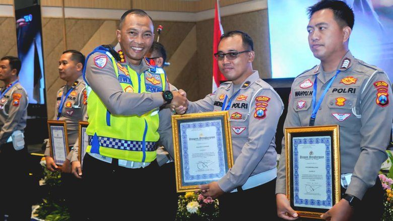 Apresiasi, Satlantas Polres Gresik Raih Juara 1 Video Rampcheck Terbaik se-Jawa Timur