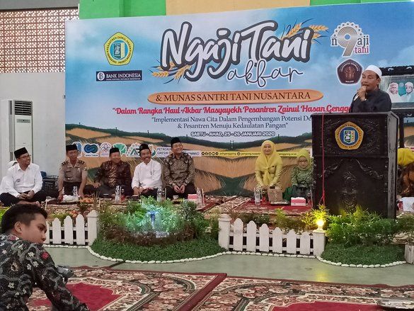 Santri Didorong Jadi Corong dan Penggerak Teknologi Pertanian