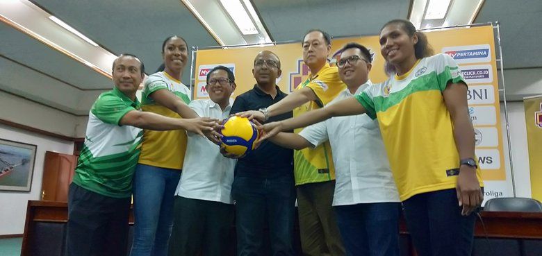 Tim Voli Putri Gresik Petrokimia Target Empat Besar Proliga