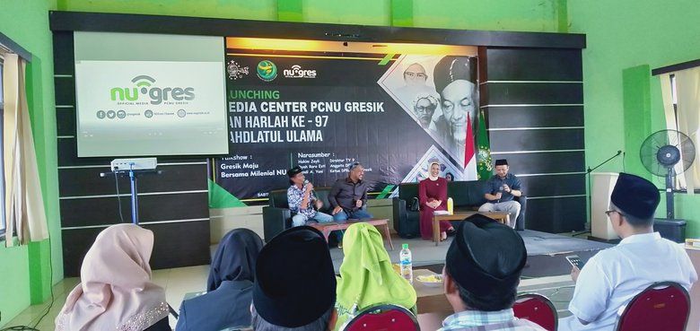Media Center NU Gresik Diminta Tangkal Hoaks