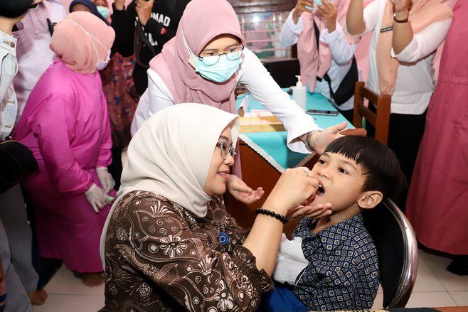 Camat dan Lurah di Surabaya Imbau Maksimalkan Imunisasi Dasar dan Lanjutan bagi Anak