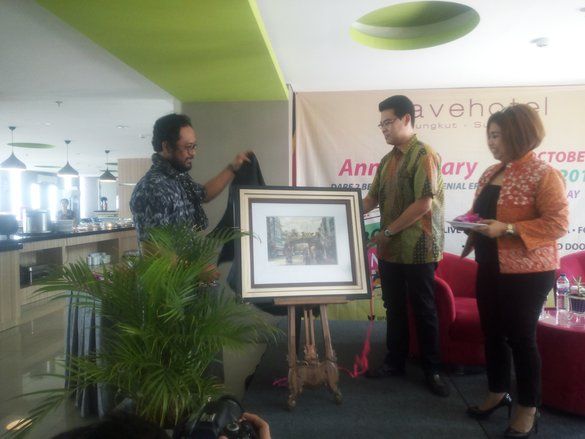 Lelang Lukisan Cat Air untuk Bantuan Donggala dan Palu