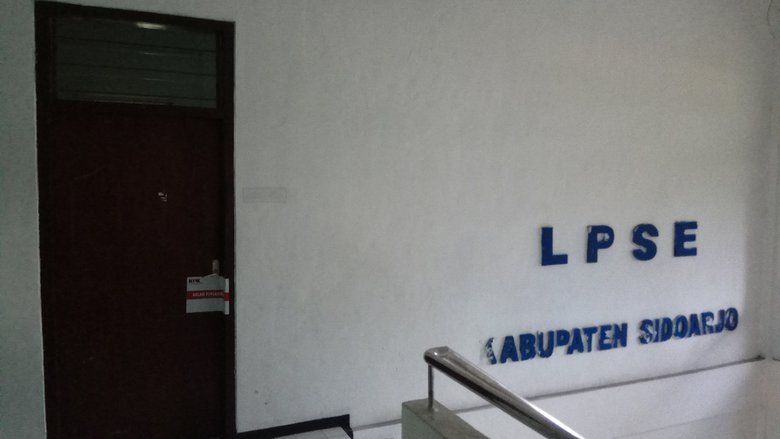 Ruang Layanan Lelang Proyek Disegel KPK, Ini Kata Sekda Sidoarjo
